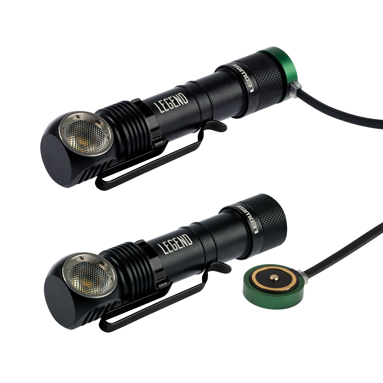 Cykellampa Ledwise Legend + rörfäste - Bild 3