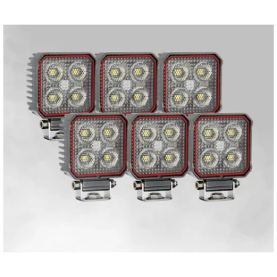 6-pack Bullboy 24W Flood