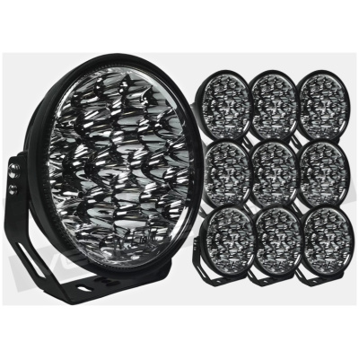 10-pack | W-Light W9 PHOENIX 160w - DARK EDITION