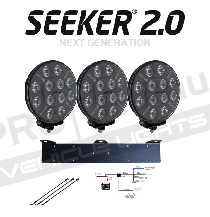 3-pack Seeker 7" 2.0 – Next Generation -komplett paket