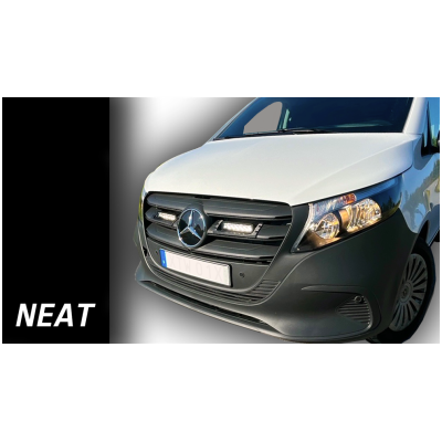 NEAT Mercedes Vito 2025+ | 2x Optibeam Pure 185, modellanpassat extraljuskit