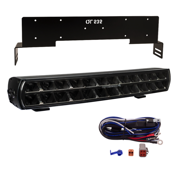 OPTIBEAM Super Captain DUAL 600 CURVED – komplett paket för infällnad