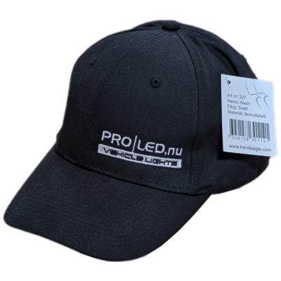 PROLED.nu | Keps "Baseball" - BLACK