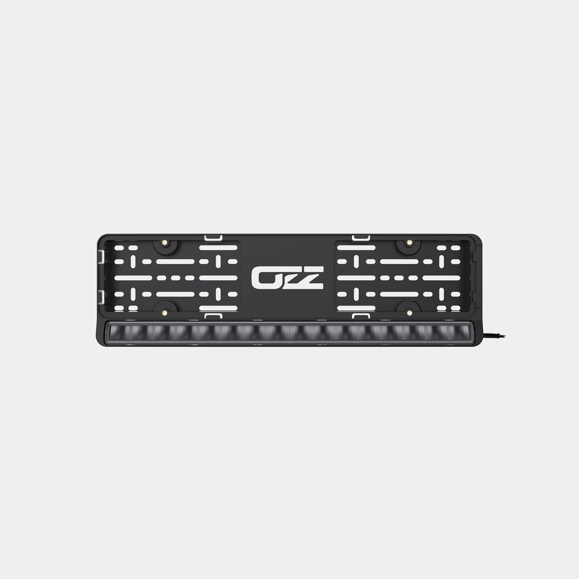 OZZ LP1 Regskyltshållare - Svart - Bild 7