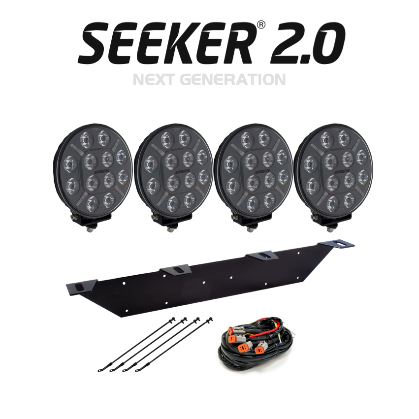 4-pack Seeker 7" 2.0 – Next Generation -komplett paket
