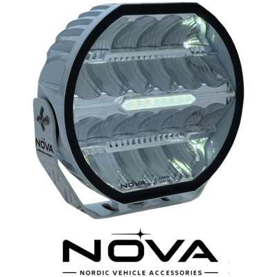 Nova-Beam-ONE - 9" LED extraljus, vitt