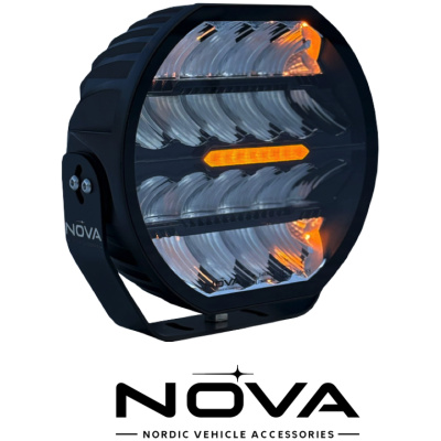 Nova-Beam-ONE - 9" LED extraljus, Svart