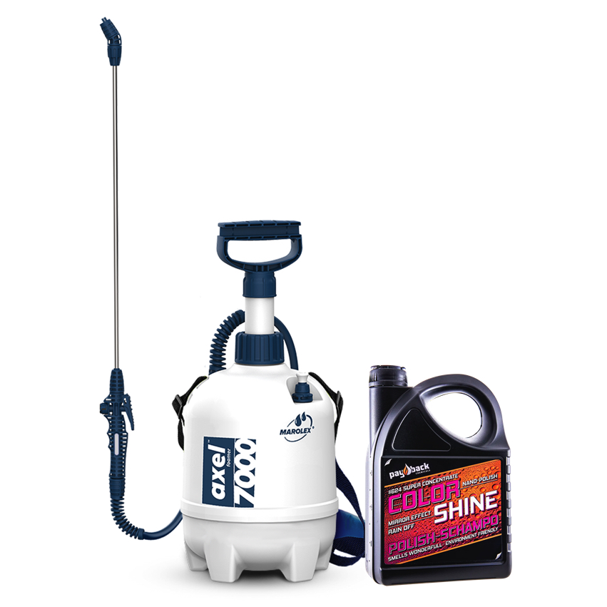 COLOR SHINE 4L med Marolex Axel 5000 skumspruta