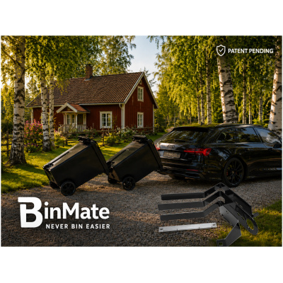 BinMate - kit för ytterligare sopkärl i tåg