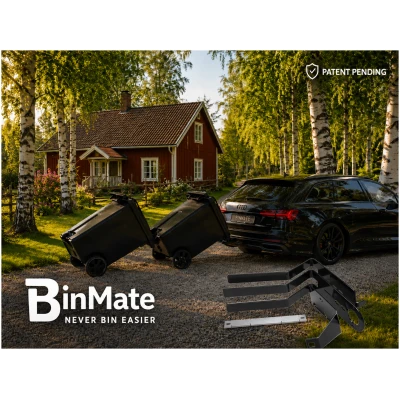 BinMate - kit för ytterligare sopkärl i tåg