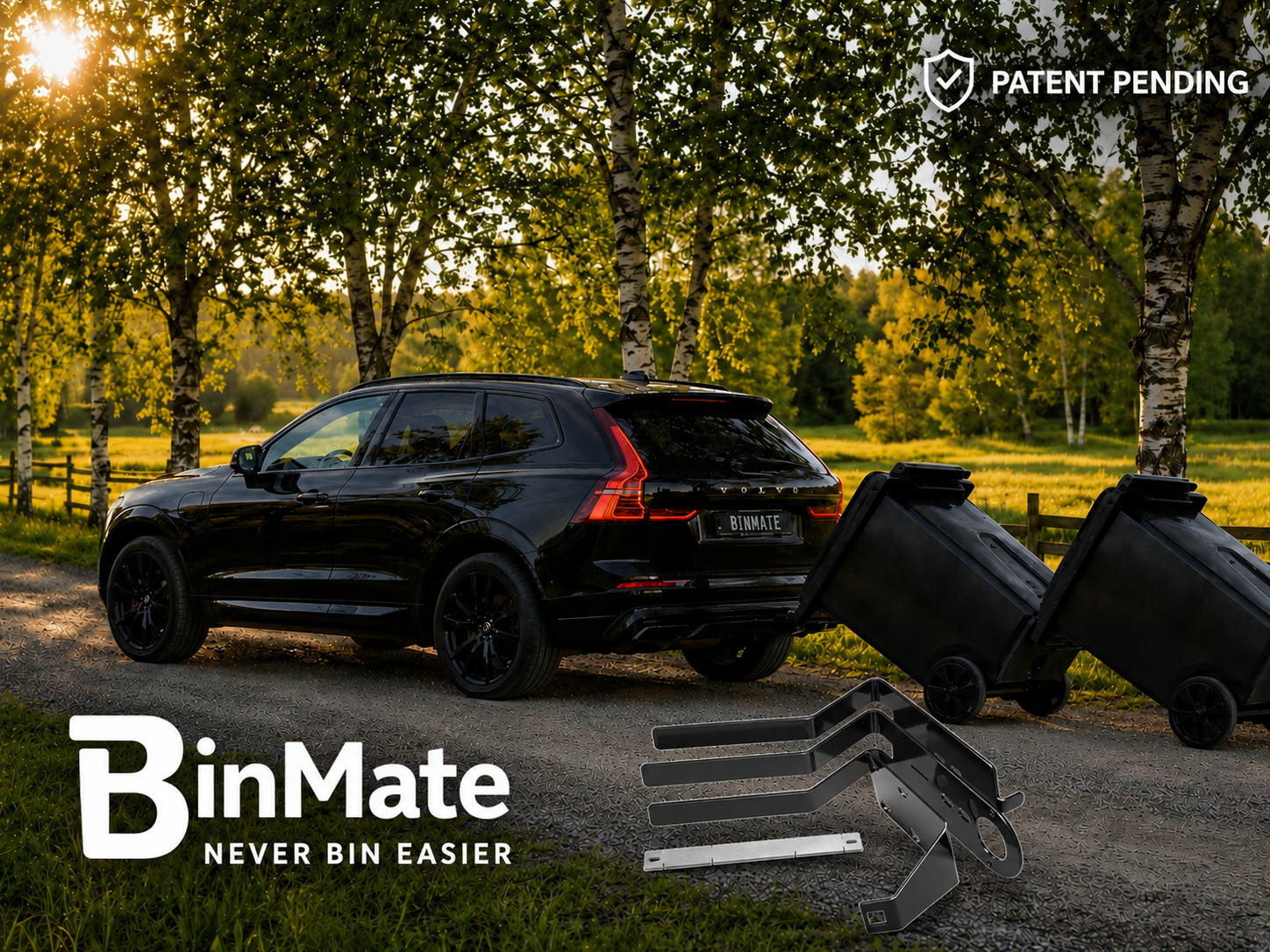 BinMate - kit för två sopkärl - Bild 4