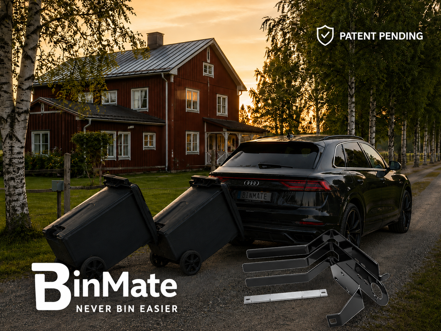 BinMate - kit för två sopkärl - Bild 5