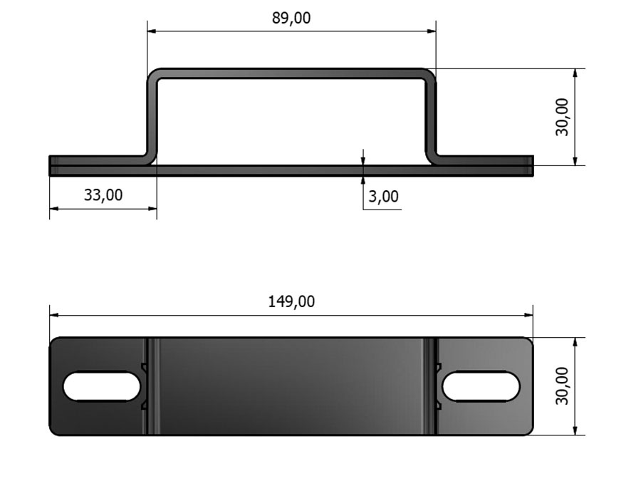Rampfäste för varningsljus - Thule Wingbar - Bild 2