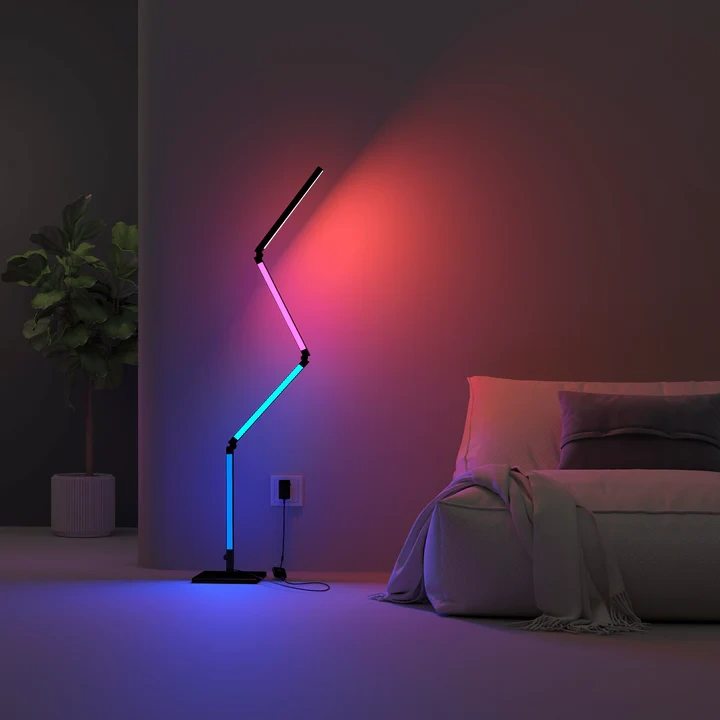 CALEX Smart Vikbar Golvlampa RGB - Bild 2