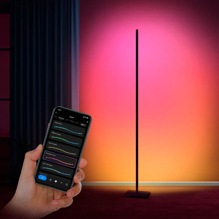 CALEX Smart Vikbar Golvlampa RGB - Bild 4