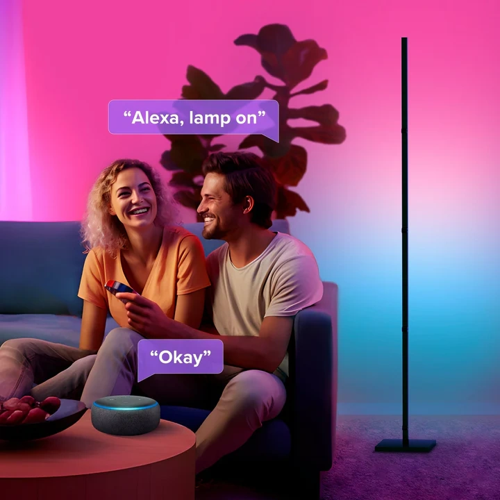 CALEX Smart Vikbar Golvlampa RGB - Bild 5