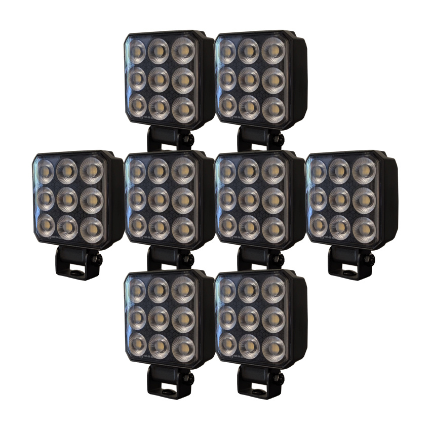 8-pack NOVA Work 54W - Arbetsljus